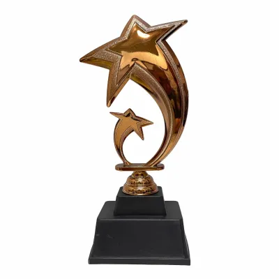 AUS-MF009 Plastic Trophy Screw Medal | Trofi Plastik | Custom Logo Available