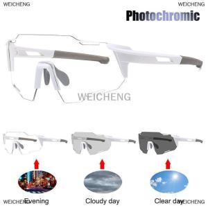 [COD] WEICHENG Photochromic Cycling Sunglasses For Men Women Bike Glasses Riding Driving UV400 Mountain Bicycle Goggles Eyewear Sports
