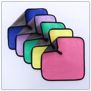 Khăn lau xe ô tô 30x30 - 30x60cm cao cấp gia dụng đa năng siêu thấm Microfiber Không rụng lông