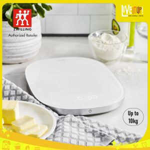 ZWILLING Enfinigy Digital Kitchen Scale - Silver/White