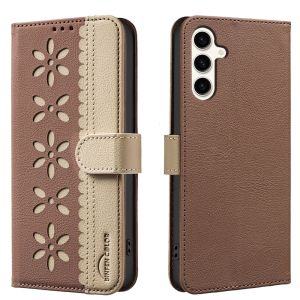 New Phone Case For Samsung Galaxy A54 A34 A24 A04 A04S A14 5G Cover Samsung A14 4G Lucky Grass Magnetic Leather Wallet Card Slot Flip Case Casing