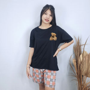 GS - Setalan Wanita Kotak Bear // Setelan Wanita Terbaru