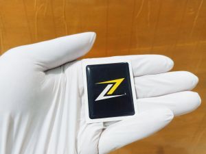 Stiker timbul Zelioni sticker motor emblem resin lentur