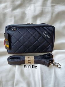 MAHYRA QUINTA UKURAN 24x15x4 CM/ TAS QUINTA PENGATUR KEUANGAN / TAS SELEMPANG WANITA TERLARIS 2025 / TAS TERBARU BANYAK RUANG