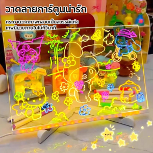 ลบได้ กระดานภาพ กระดานภาพ ความคิดสร้างสรรค์ ปลอดภัยและเป็นมิตรกับสิ่งแวดล้อม จินตนาการ เรืองแสง บอร์ดเขียนแบบไร้ฝุ่น กระดานดําของเล่นแฮนด์เมด ฉลาด ทําความสะอาดง่าย