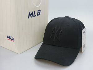 PROMO MEGA BIG SALE gratis ongkir Topi Korea MLB NY N ew Yo rk Yanke es Baseball Caps KoreaAll Black Bordir premium terbaru topi terlaris paling dicari