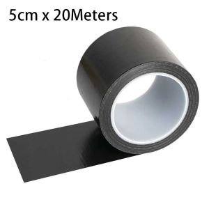 MARINI 1Rolls PU Leather Repair Tape Self Adhesive Black Leather Patch DIY Waterproof First Aid Patch Sofa Car Seats Handbags Jackets Furniture Shoes