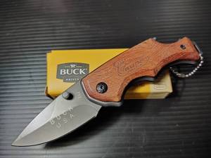 มีดพับคู่ BuckUSA006+Buck007 #มีดสวย #มีดแฟชั่น #มีดพับ #มีดแคมป์ปิ้ง(มีสินค้าพร้อมส่ง)