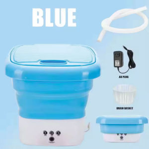 Mini Portable Washing Machine Foldable Basket Laundry Tub for Baby Clothes Underwear Sock / Mesin Basuh Mudah Lipat