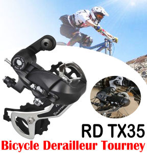 1PC Bicycle Derailleur Tourney RD TX35 6/7/8 Speed Direct Mount MTB Rear Mech Derailleur