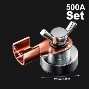Heavy Duty Magnetic Ground Clamp Super Strong Grip Strong Welding Support For Single Head Welders For Welding Auto Repair Metal Fabrication Single Head Grounding Tool