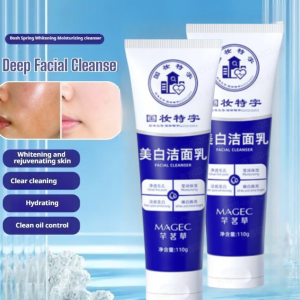 Skin Whitening Facial Cleanser Niacinamide Whitening Cleanser Deep Cleaning