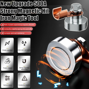 New Electric Welding Strong Magnetic Lapping Artifact Powerful Clamping Device for Welders Welding Ground Clamp Tool