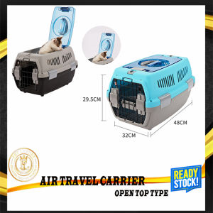 Pet Travel Carrier (Open Top) / Dog Cat Rabbit Small Animal Carrier Bag