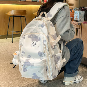 กระเป๋าโน๊ตบุ๊ค กระเป๋าหนังสือ สำหรับนักเรียน ความจุขนาดใหญ่ กระเป๋าเป้สะพายหลัง มี 3 สีให้เลือก เป้ใส่ของ ใช้งานได้หลากหลาย กันนํ้า และทนต่อการสึกหรอ