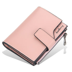 Baellerry Factory Outlet N5013 Dompet Lipat Wanita Muat Banyak Uang dan Kartu Bahan Sintetis Lembut