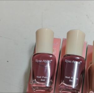 Rose About DIY Fashion Manicure Nail Art Tools 8ml Tearable Nail Polish Cat Kuku Perwarna 指甲油免烤可撕