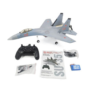 ST[Available Original][Fast delivery]New QF009 Four-Channel Su-35 Fighter Fixed Wing Foam Aircraft Electric Model Glider Beginner Remote Control Airplane Toy Gift