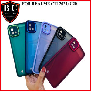 CASE DOVE METAL CHROME FOR REALME C67 C65 C51S C51 C53 C55 NFC C2 C1 C11 2021 C12 C20 C21Y C25 C25S