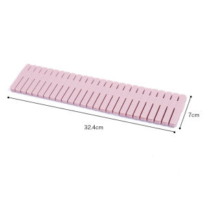 ที่กั้นลิ้กชักอัจฉริยะ ที่กั้นของสุดเจ๋ง กันได้ทุกสิ่งอย่างจัดระเบียบส่ิ่งของ 1 ชุดได้ถึง 4 ชิ้น สินค้าพร้อมส่ง