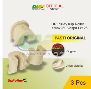DR Pulley Klip Roller Xmax 250 Vespa LX 125 Slide Slider Piece