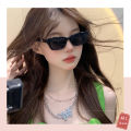 Slim Super Cool Sunglasses, European And American Retro Narrow Frame Korean Fashion Cat Eye Glasses太阳镜. 