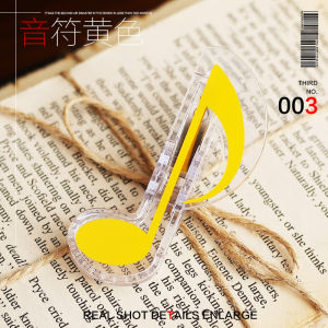 Music Sheet Clip Spring Clip Book Holder Music Score Stand Fixed Clips Note Clef for Piano Guitar Violin