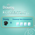 Downy Pelembut dan Pewangi Pakaian Konsentrat Anti Apek 600 ml - Paket isi 3 (Laundry Softener). 