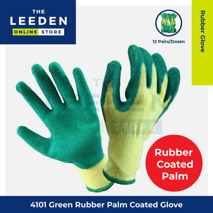 4101%20Green%20Rubber%20Palm%20Coated%20Gloves%20by%20Leeden%20Online%20Store%20-%20Image%203