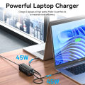 Vention Desktop GaN Charger Adaptor 4 Port USB Type C 100W Fast Charge. 