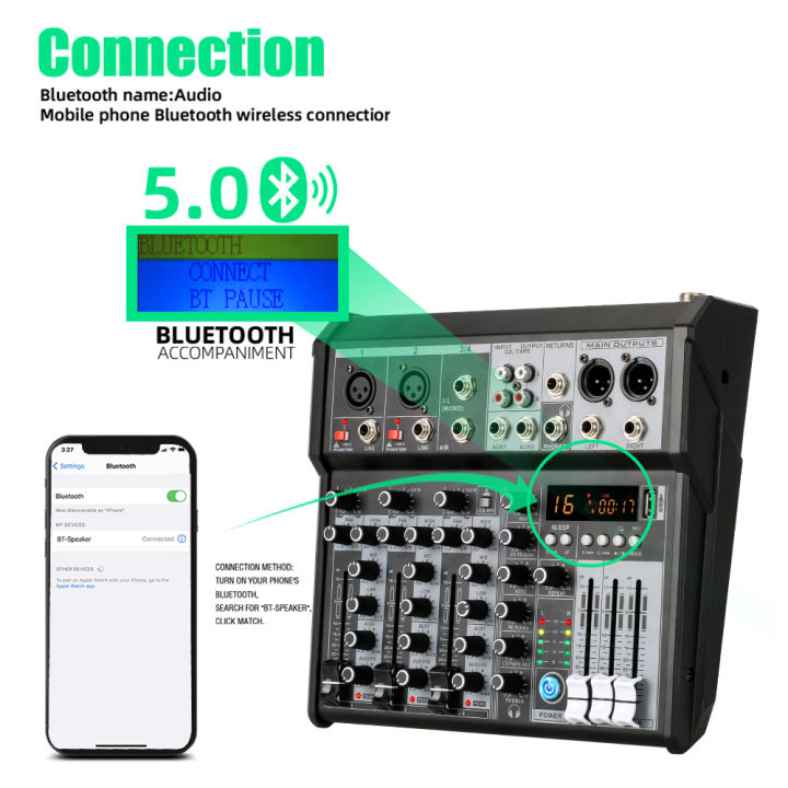 Profesional%20Audio%20Mixer%20KP4%20%20Sound%20System%20%204%20Channel%20With%20Bluetooth%20DJ%20Audio%20Sound%20Mixer%20/%20BlessS%20-%20Image%204