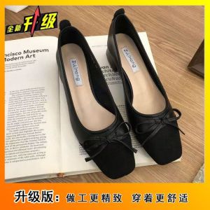 Free Shipping Matching Skirts High Heels Flats And Pumps – Gentle And Elegant For Work With A Bow Detail Autumn Collection Trendy WomenS Shoes