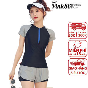 Bộ đồ bơi đồ tắm biển nữ quần áo cộc trẻ trung năng động BK-556a