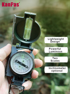 Sighting Lensatic Inclinometer Luminous Compass / Professional Compass / 3 Scales