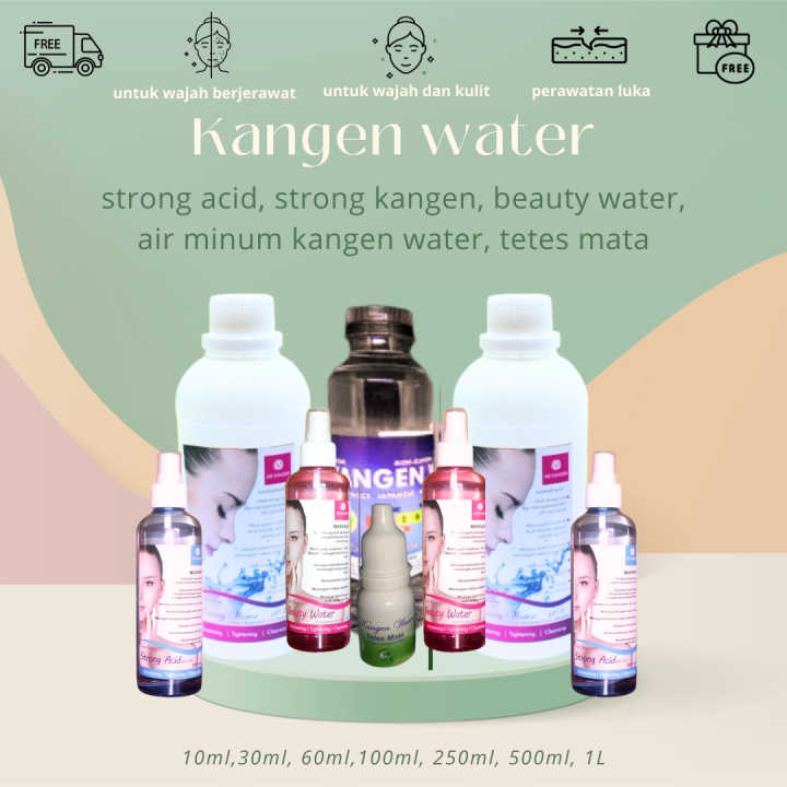 Air minum Kangen Water (250ml) 100% asli Kangen Water Air Minum