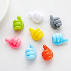 【New】 Thumb Hanger Hook Portable Finger Grip Holder Clip Easy Carry Hand Support 大拇指挂钩