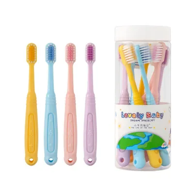 【WERSLNG】 แปรงสีฟันเด็ก 8 ชิ้น ออกแบบพิเศษ สำหรับอายุ 3-12 ปี - แปรงฟัน แปรงลิ้น แปรงเหงือก ขนนุ่มละเอียด ทำความสะอาดทั่วช่องปาก ปลอดภัยสำหรับเด็ก