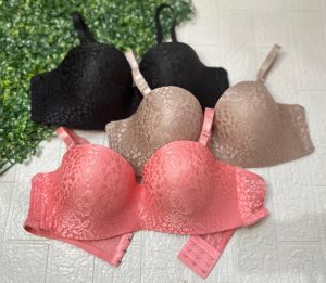 3pcs BH BRA Kawat Paket Hemat Busa Standar Brukat Bunga Tanpa Jahitan Size 36 38 40 42