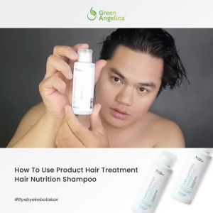 Quantum Sukses Sampo Penumbuh Rambut Rontok Parah Hilangkan Ketombe Membandel 100ml Green Angelica
