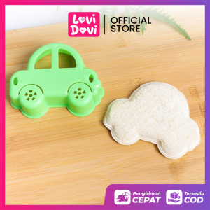 CETAKAN ROTI KARAKTER BEAR HELLOKITTY SANDWICH BEKAL ANAK LUCU/Pemotong Roti Bentuk Kartun