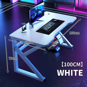 PC table office table meja belajar gaming table gaming desk murah meja komputer study table 电竞桌