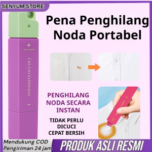 Pensil Penghilang Noda 12ml Portabel Penghilang Noda Minyak Minyak Cabai Kuah Hotpot Tanpa Cuci Air Darurat