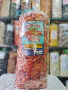 SNACK KRIUK//CEMILAN 1KG//KERIPIK SINGKONG RUJAK//PEDES MANIS//MAKANAN RINGAN