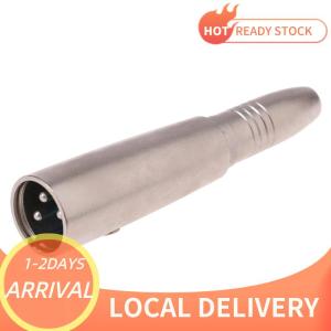 🚚Local Delivery🔥 1pc MIC 3 Pin XLR Male Plug to 1 4 Inch 6.35mm Mono Female Jack Audio Cable