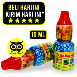 Kicau Mart Vitamin Obat Ternak Breeding Burung Vitalur Mini Dr. Edi Edhi Boedhi 10 Ml Penambah Birahi Kesuburan Produktifitas Indukan Daya Tetas Atasi Telur Kosong Macet Produksi Untuk Murai Kacer Kenari Ciblek Perkutut Branjangan Vvimiks