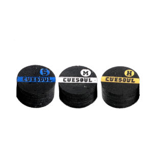 10mm S M H Snooker Cue 6 Layer tip Cue kulit bakar