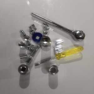 kunci sok set non box socket sock alat bengkel motor mobil pilih varian 21 or 25  or 10 pcs  21pcs 25pcs 10pcs