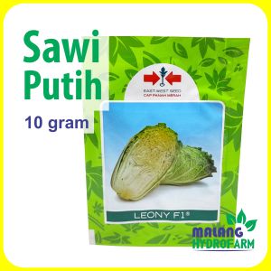 Benih Sawi Putih Leony F1 10 gram Cap Panah Merah unggul bibit hidroponik butir sayur g daging hydroponik