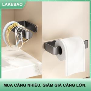 【LAKEBAO】 Giá treo khăn tự dính đồ dùng phòng tắm gắn tường giá treo khăn phòng tắm móc treo không cần đục lỗ giá treo giấy vệ sinh