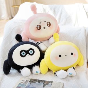 POUKL Valentine Gift Christmas Gift Soft Plush Doll Soft Pillow Plush Pillow Accompany Toy Birthday Gift Home Decoration Stuffed Animals Plush Toys Egg Hero Plush Toy Plushie Appease Toys Eggy Party Figure Doll